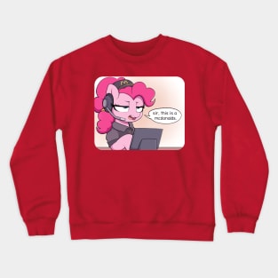 (added by request) Pinkie Mc'd Crewneck Sweatshirt